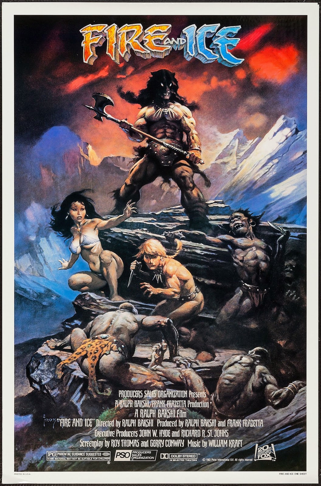 Frank Frazetta Fire and Ice
