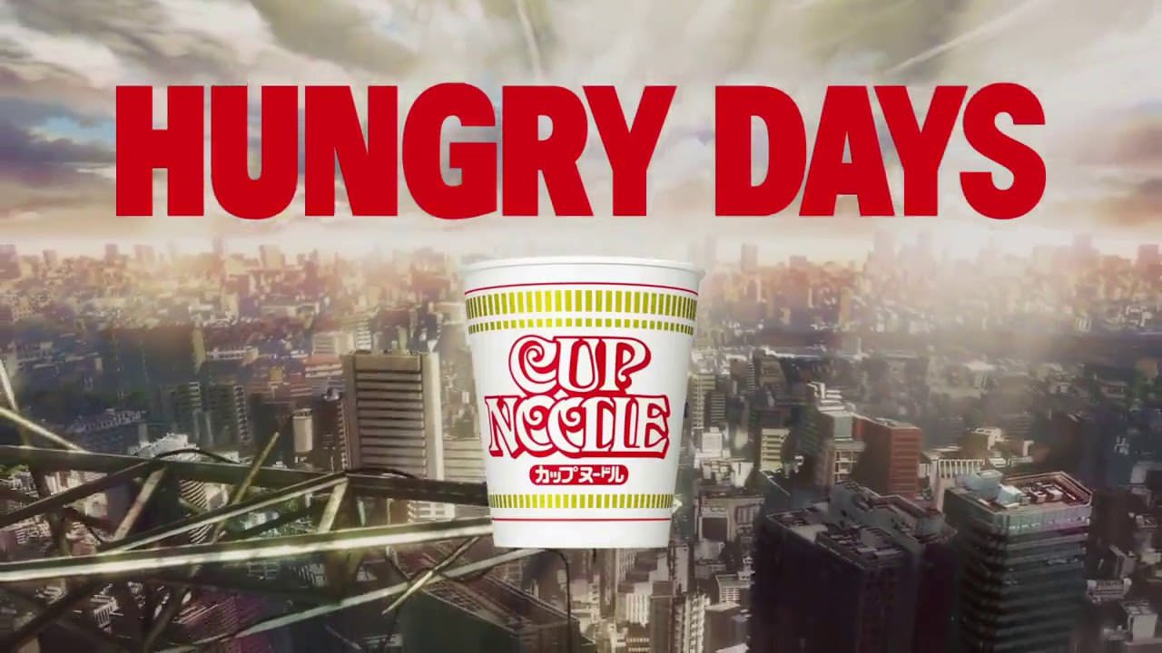 Hungry Days Nissin Anime Commercial