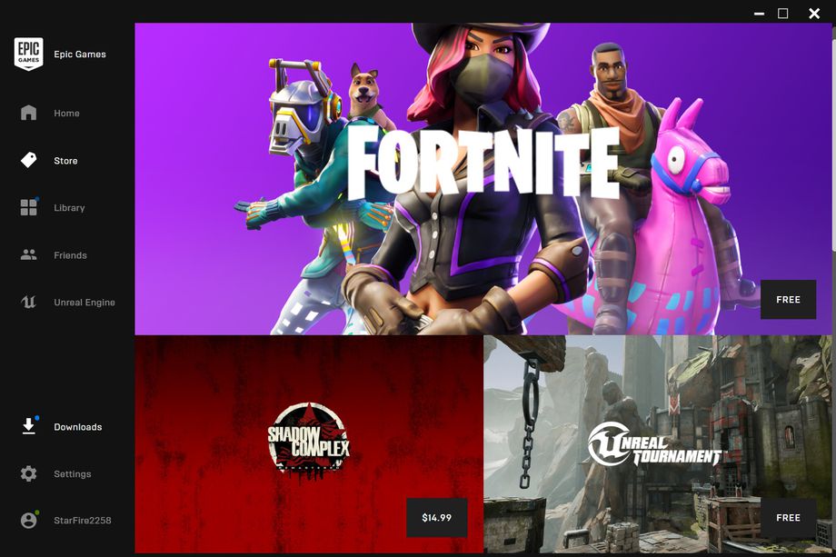 Epic Games Store launches