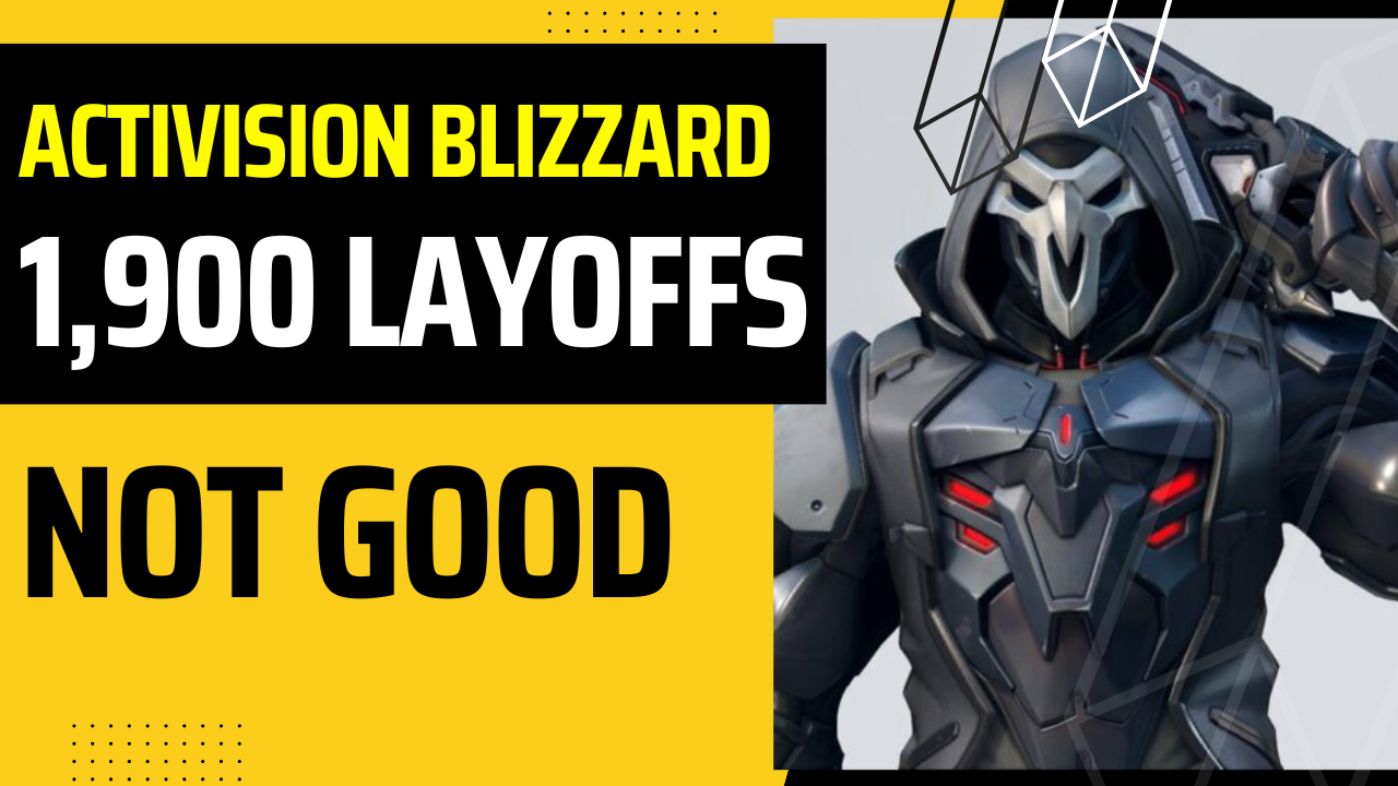 Microsoft layoffs 1,900 from Activision Blizzard