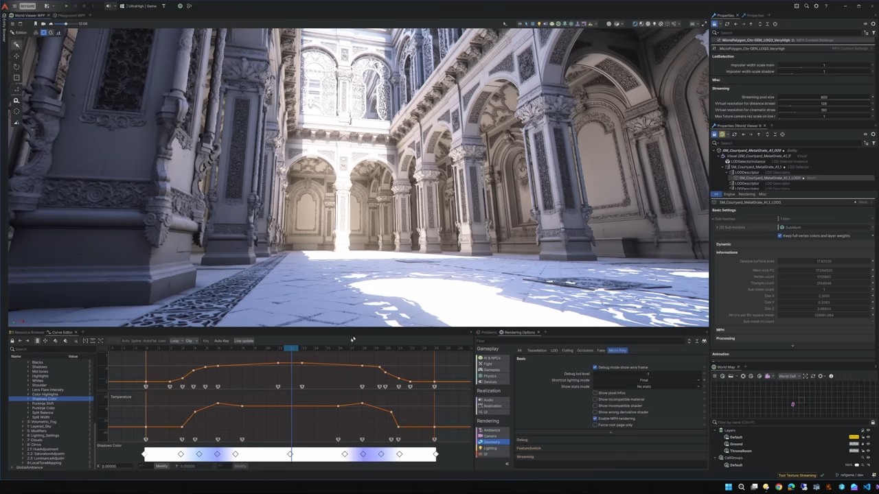 Anvil Engine Ubisoft Updates with Micro polygon rendering